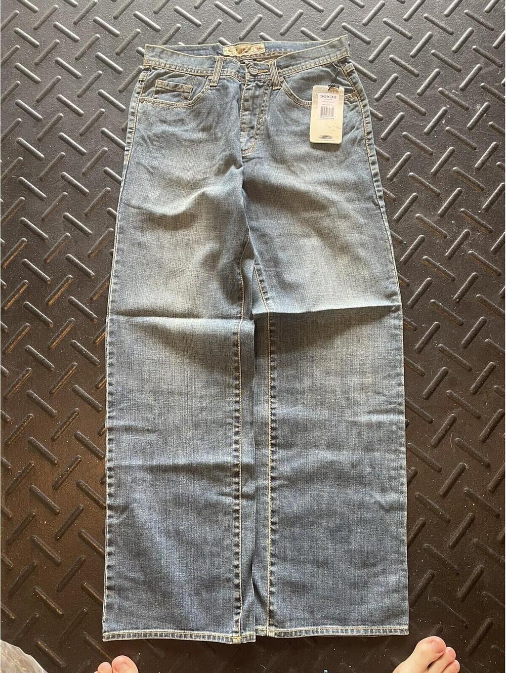 Oakley Jean Overpass Denim Relaxed Fit Industrial Used Size 30W/32L new